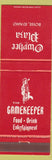 Matchbook Cover - Omyhee Plaza Boise ID