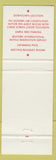Matchbook Cover - Omyhee Plaza Boise ID
