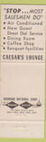 Matchbook Cover - Belmont Motor Inn Fairmont WV WEAR