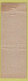 Matchbook Cover - Wellington Hotel Albany NY WEAR