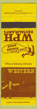 Matchbook Cover - WPH Western Restaurants Pancakes OH IN IL