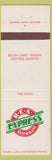 Matchbook Cover - REA Express Restaurant Akron OH