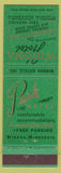 Matchbook Cover - Winona Hotel Park Hotel Winona MN