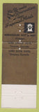 Matchbook Cover - Hotel Sherman Chicago IL WEAR