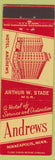 Matchbook Cover - Andrews Hotel Minneapolis MN