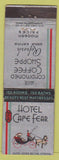 Matchbook Cover - Hotel Cape Fear NC? WORN