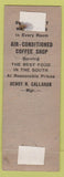 Matchbook Cover - Hotel Cape Fear NC? WORN