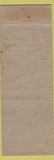 Matchbook Cover - Manhattan Restaurant Clarksburg WV