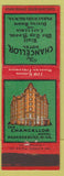 Matchbook Cover - Chancellor Hotel Parkersburg WV