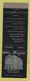Matchbook Cover - Hotel Morgan Morgantown WV