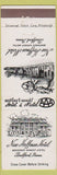 Matchbook Cover - New Hoffman Hotel Bedford PA