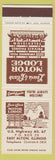 Matchbook Cover - Leiws and Clark Motor Lodge East Alton IL