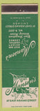 Matchbook Cover - Manson's Restaurant Chicago IL
