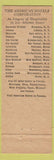 Matchbook Cover - Hotel Abraham Lincoln Reading PA