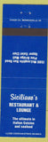 Matchbook Cover - Siciliano's Italian Upper Saint Clair Pittsburgh PA