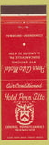 Matchbook Cover - Penn Alto Motel Hotel Altoona PA Duncansville