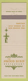 Matchbook Cover - Proud Bird Restaurant Los Angeles CA