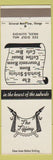 Matchbook Cover - The Fiffiny Steak House Niles IL