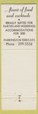 Matchbook Cover - The Fiffiny Steak House Niles IL