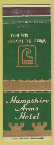 Matchbook Cover - Hampshire Arms Hotel Minneapolis MN