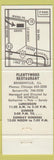 Matchbook Cover - Plentywood Restaurant Bensenville IL