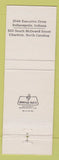 Matchbook Cover - The Marker Charlotte NC WEAR