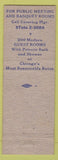 Matchbook Cover - Hotel Midland Chicago IL