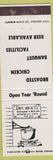 Matchbook Cover - Jerry's Iron Kettle Waterloo WI