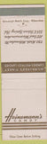 Matchbook Cover - Heinemann's Candy Milwaukee WI