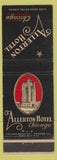 Matchbook Cover - Allerton Hotel Chicago IL