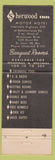 Matchbook Cover - Sherwood Inn Motor Hotel St Louis MO