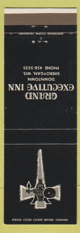Matchbook Cover - Grand Executive Inn Sheboygan WI