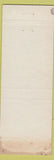 Matchbook Cover - New Hamilton Hotel Chicago IL