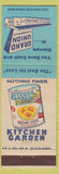 Matchbook Cover - Grand Union Grocery Stores Kitchen Garden Peaches