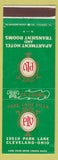 Matchbook Cover - Park Lane Villa Cleveland OH