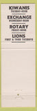 Matchbook Cover - Hotel Ashtabula OH
