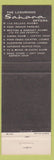 Matchbook Cover - Sahara Motor Hotel Cleveland OH