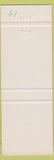 Matchbook Cover - Wedgwood Motel Niagara Falls ON