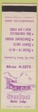 Matchbook Cover - Stardust Motor Lodge Strongsville OH