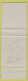 Matchbook Cover - Jade Garden Chinese Restaurant London ON WEAR