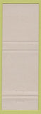 Matchbook Cover - Barn Restaurant London ON yellow