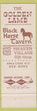 Matchbook Cover - Golden Lamb Inn Lebanon OH