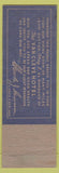 Matchbook Cover - Van Cleve Hotel Dayton OH