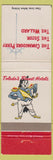 Matchbook Cover - Commodore Perry Hotel Secor Willard Toledo OH