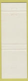 Matchbook Cover - House of Keys Restaurant Wickliffe OH WEAR