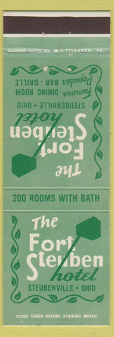 Matchbook Cover - Fort Steuben Hotel Steubenville OH
