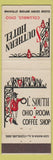 Matchbook Cover - Southern Hotel Columbus OH Black Americana?