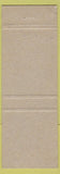 Matchbook Cover - Carman's Restaurant Saint John NB Italian