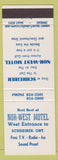 Matchbook Cover - Nor West Motel Schreiber ON