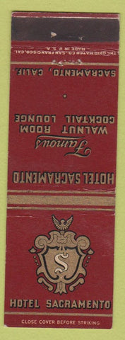 Matchbook Cover - Hotel Sacramento CA WEAR
